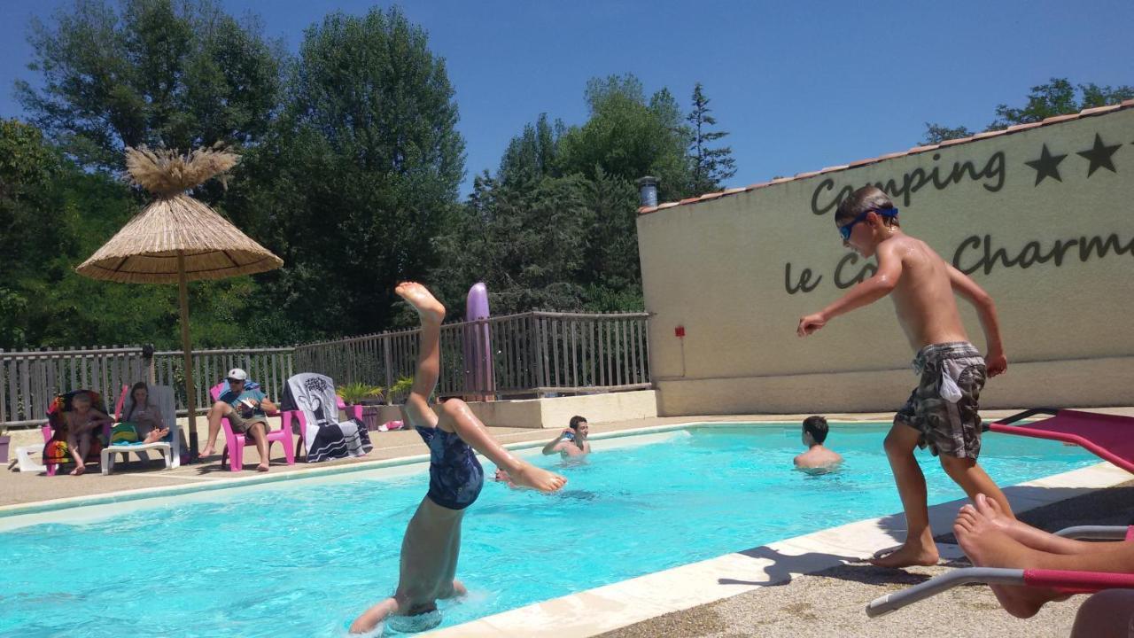 Camping Le Coin Charmant Chauzon Exterior photo
