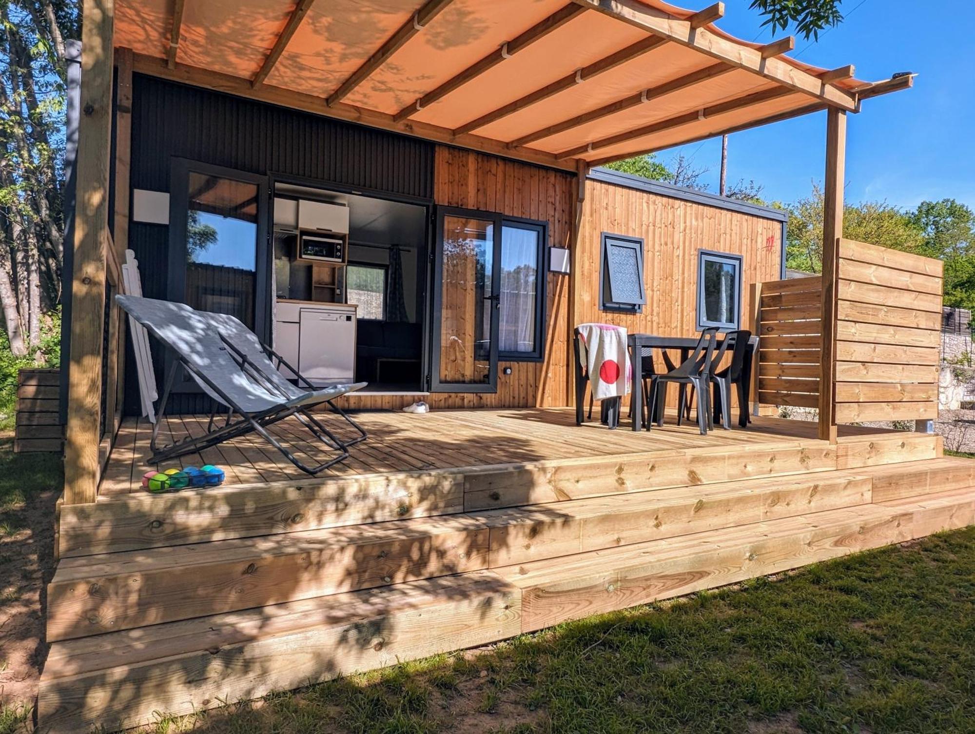 Camping Le Coin Charmant Chauzon Exterior photo
